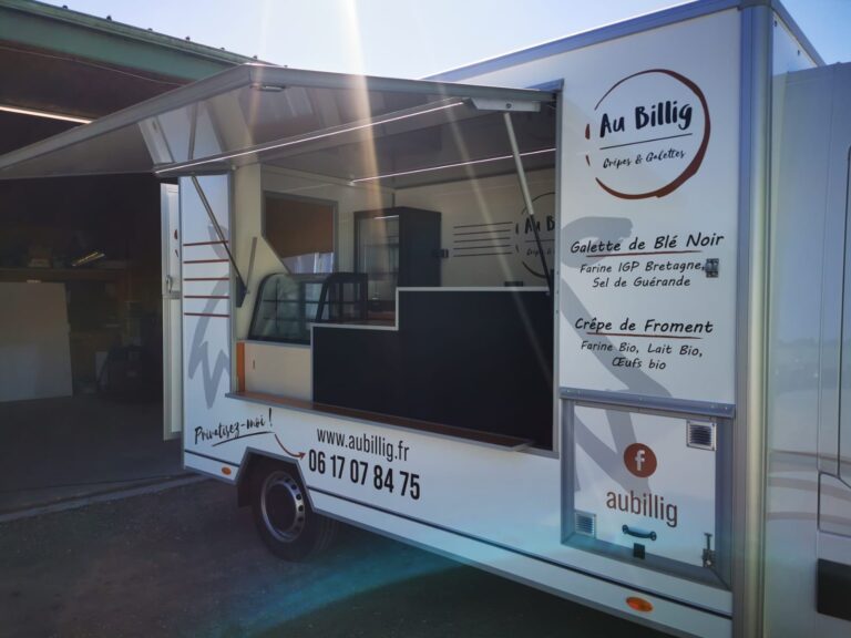 Aménagement food truck Au Billig - Crêpes et galettes 6