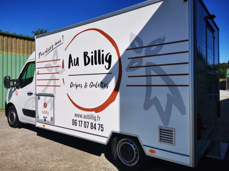 Aménagement food truck Au Billig - Crêpes et galettes 8