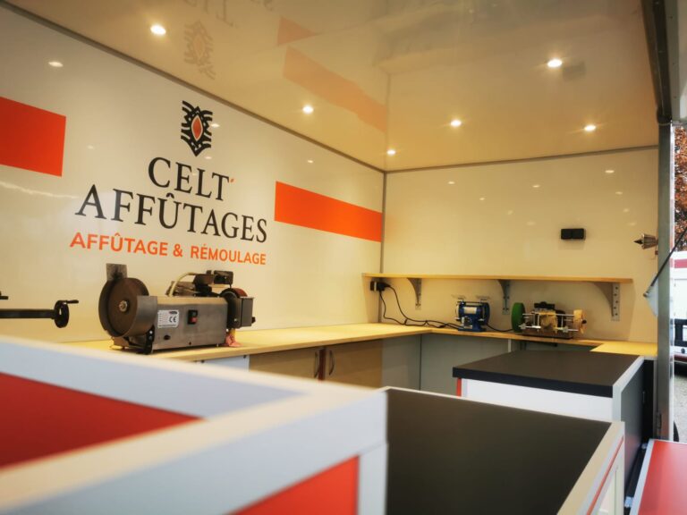 Aménagement food truck CELT Affutages en Bretagne 2