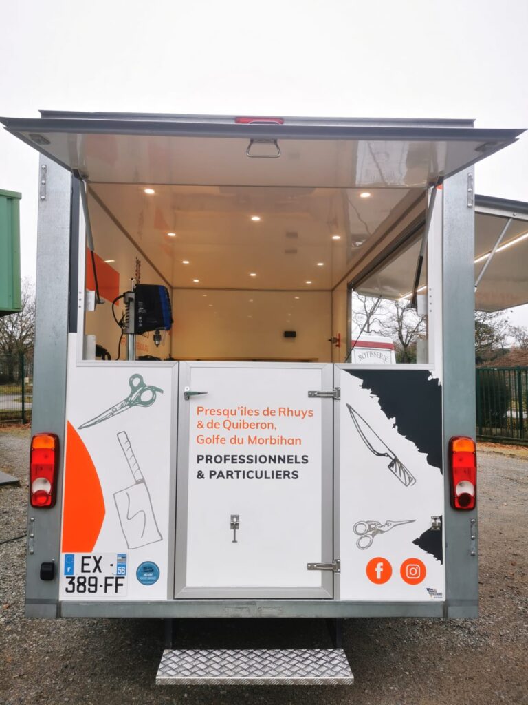 Aménagement food truck CELT Affutages en Bretagne 4