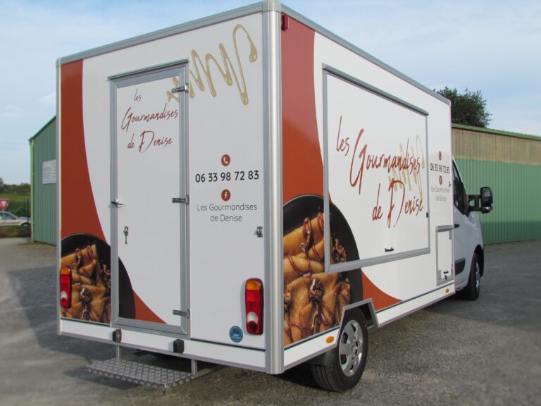 Aménagement food truck crêpes Les Gourmandises de Denise 2