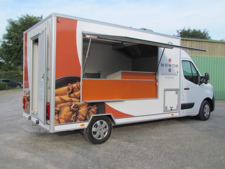 Aménagement food truck crêpes Les Gourmandises de Denise 3