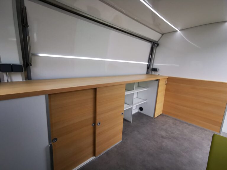 Aménagement food truck Ener'gence Camion Climat 2