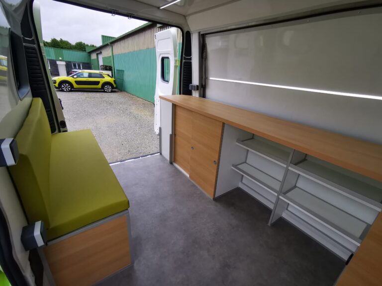 Aménagement food truck Ener'gence Camion Climat 3