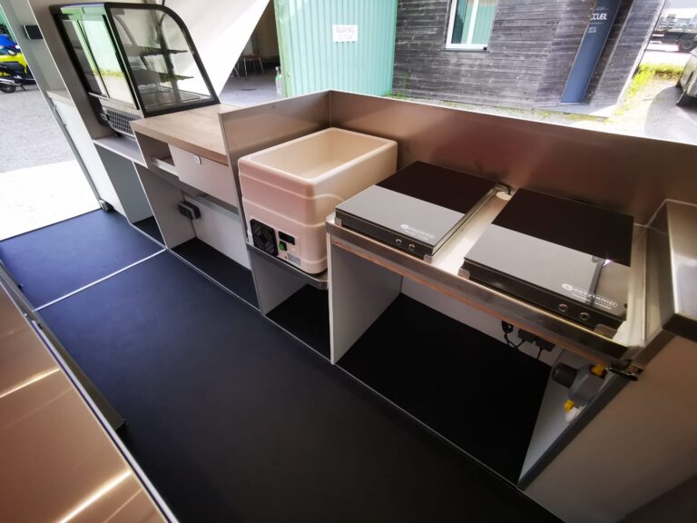 Aménagement food truck végétarien La Frigoule en Bretagne 3